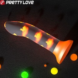 gode magique nightfall sans vibration orange lumineux