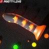 gode magique nightfall sans vibration orange lumineux