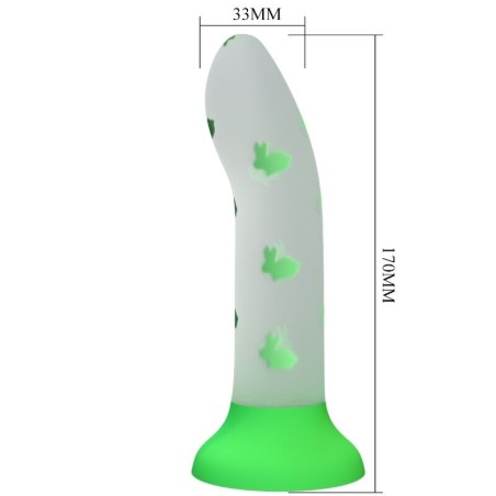 gode magique nightfall sans vibration vert lumineux