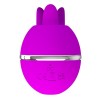 vibrateur rond en silicone gemini ball violet