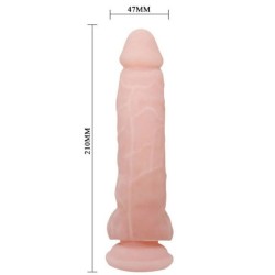 gode naturel super réaliste 21.5 cm