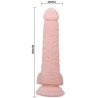 gode naturel super réaliste 18.8 cm