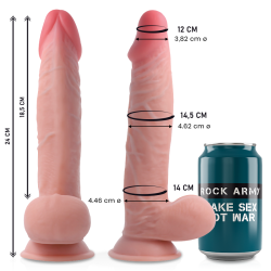 sherman rockarmy double densité 24 cm -o- 4.62 cm