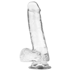 bite transparente avec boules 18.5 cm -o- 3.8 cm