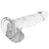bite transparente avec boules 20 cm -o- 4.5 cm