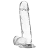 bite transparente avec boules 20 cm -o- 4.5 cm