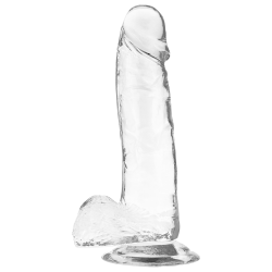 bite transparente avec boules 20 cm -o- 4.5 cm