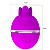 vibrateur rond en silicone gemini ball violet