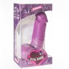 gode réaliste nao violet 16 cm