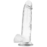 bite transparente avec boules 22 cm -o- 4.6 cm