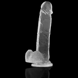 bite transparente avec boules 22 cm -o- 4.6 cm