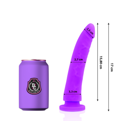 toys gode médical lilas silicone 17 cm -o- 3 cm
