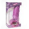 gode réaliste dayan violet 17 cm