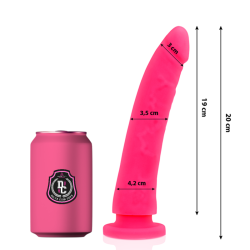 toys gode médical rose en silicone 20 cm -o- 4 cm