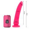 toys gode médical rose en silicone 23 cm -o- 4.5 cm
