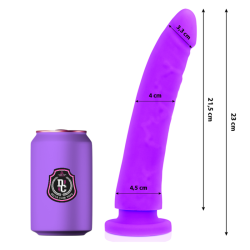 toys gode médical lilas silicone 23 cm -o- 4.5 cm
