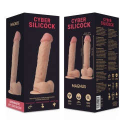 dong en silicone liquide doux ultra réaliste 20.5 cm -o- 4.1 cm