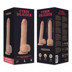 freeman silicone liquide souple ultra réaliste 20 cm -o- 3.8 cm