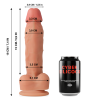 oliver silicone liquide souple ultra réaliste 19 cm -o- 3.9 cm