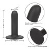 boundless dildo 12 cm compatible harnais lisse