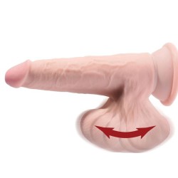 balles gode 3d plus 24.5 cm peau claire