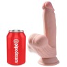 balles gode 3d plus 15.2 cm peau claire