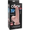 balles gode 3d plus 15.2 cm peau claire