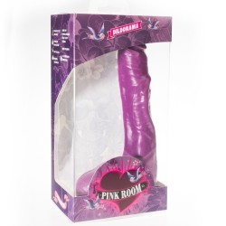 nilo gode réaliste violet 23 cm