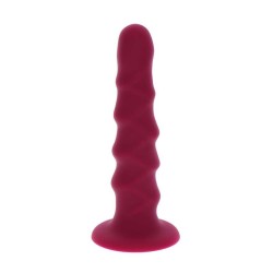 dong côtelé 12 cm rouge