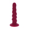 dong côtelé 12 cm rouge