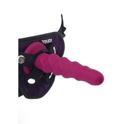 dong côtelé 12 cm rouge