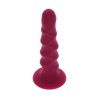 dong côtelé 12 cm rouge