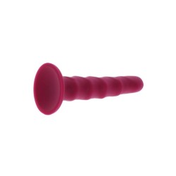 dong côtelé 12 cm rouge