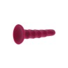 dong côtelé 12 cm rouge