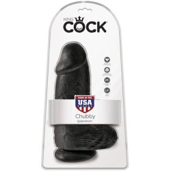 pénis réaliste chubby 23 cm noir