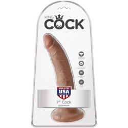 pénis réaliste 17.5 cm caramel