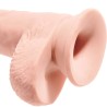 pénis réaliste avec boules 19.4 cm léger