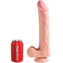 pénis réaliste avec boules 3d 24.8 cm léger
