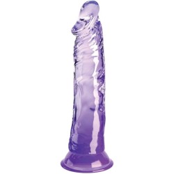 clear pénis réaliste 19.7 cm violet