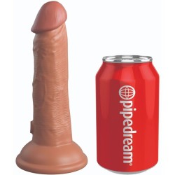 elite gode réaliste en silicone 15.2 cm caramel