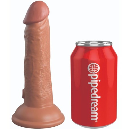 elite gode réaliste en silicone 15.2 cm caramel