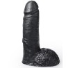 gode réaliste couleur noir cesar 19 cm