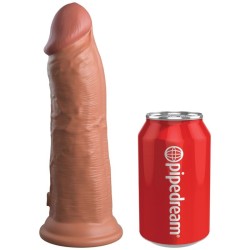 elite gode réaliste en silicone 20.3 cm caramel