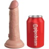 elite gode réaliste vibrant & silicone 15.2 cm