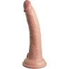 elite vibrateur gode réaliste & télécommande en silicone 17.8 cm