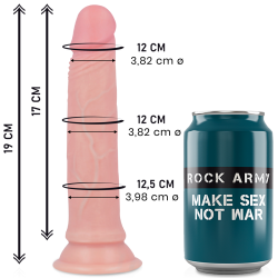 liquide silicone premium avenger realistic 19 cm -o- 3.98 cm
