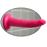 dildo 17.8 cm - rose