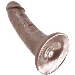 king cock 6" coq brun 15,2 cm
