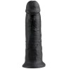 10 gode noir 25 cm