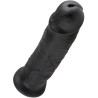 10 gode noir 25 cm